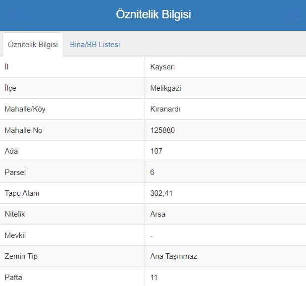 Kıranardı Mah. de Park Cepheli 947 m2 Köşe Villa Parseli