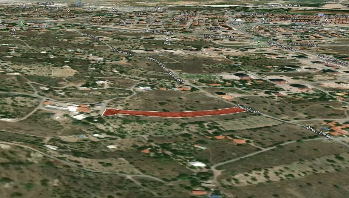 Sakarya Mah.’de Satılık 4.355 m² Villa ve Konut Parseli
