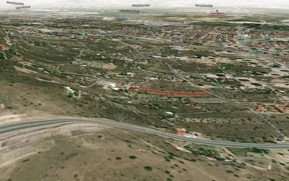 Sakarya Mah.’de Satılık 4.355 m² Villa ve Konut Parseli
