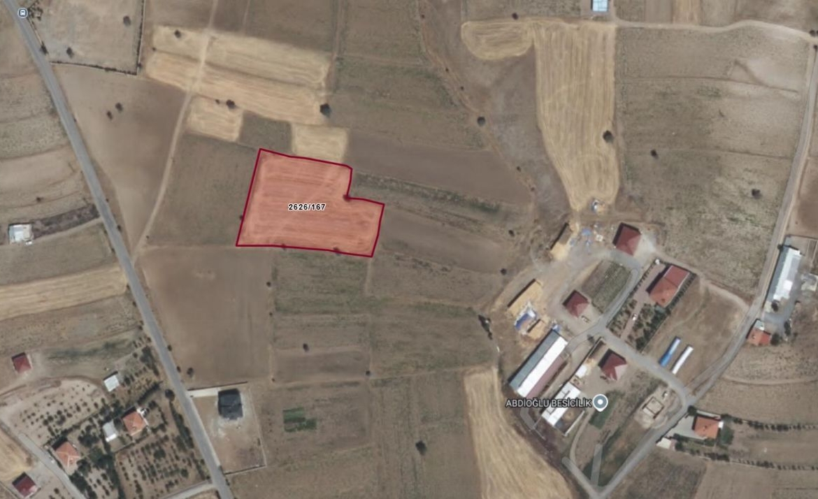 Talas Örencik Mah. de 5.675 m2 TEK TAPULU Satılık Tarla