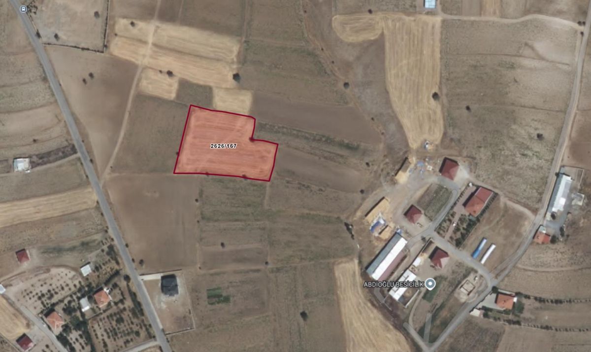Talas Örencik Mah. de 5.675 m2 TEK TAPULU Satılık Tarla